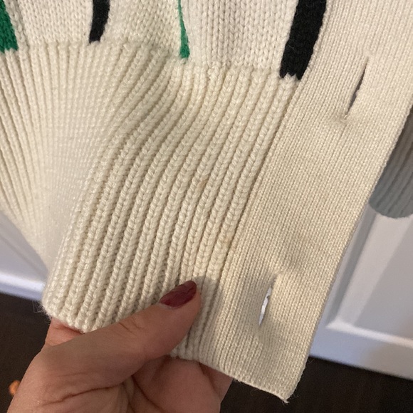 Maje plaid cardigan - Picture 5 of 7